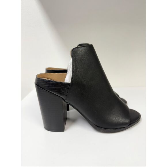 Dolce Vita Barkar Peeptoe Slip-On Slide Booties 8.5 - Picture 3 of 8